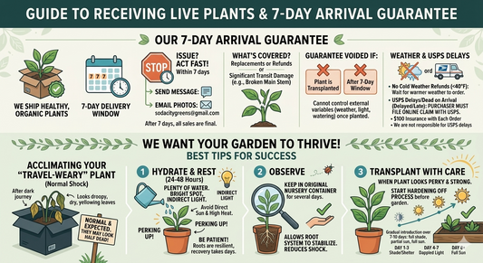 Guide to Receiving Plants After Shipping