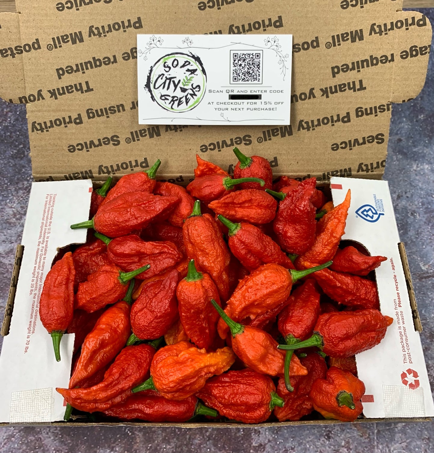 Fresh Pepper Boxes