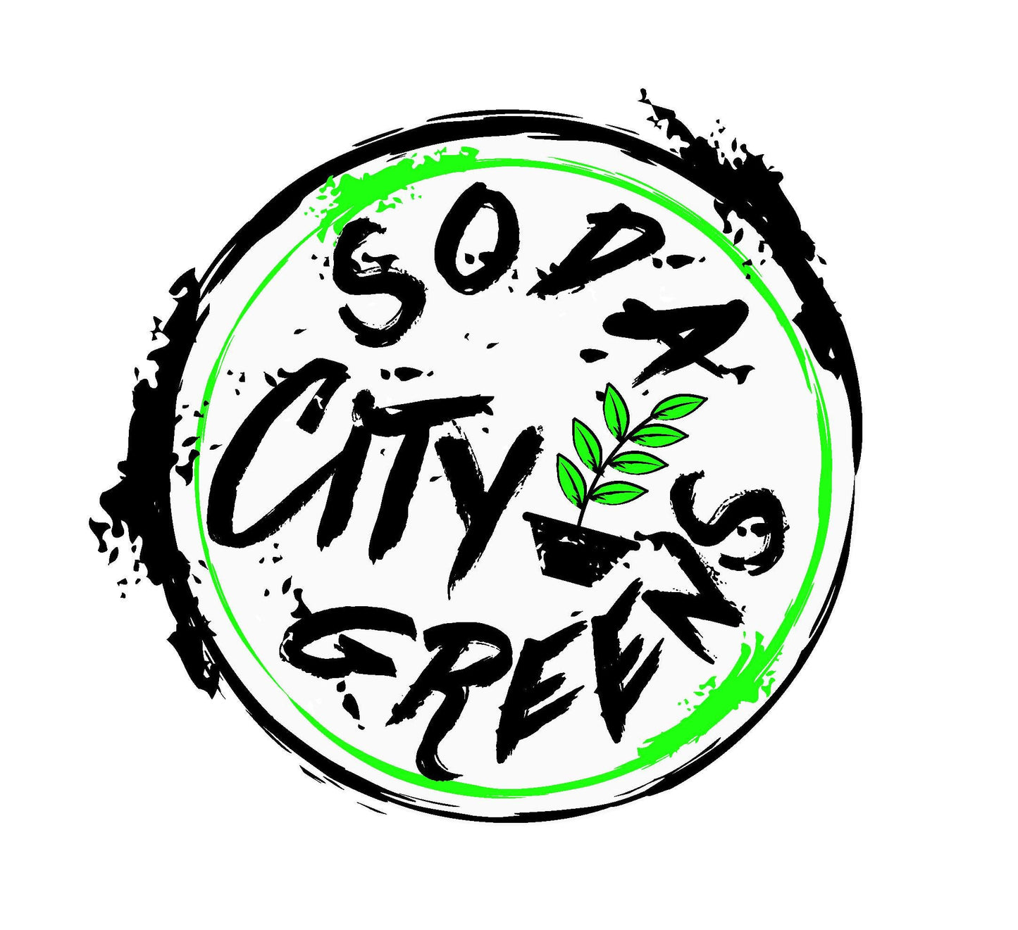 Soda City Greens Sticker (Logo)