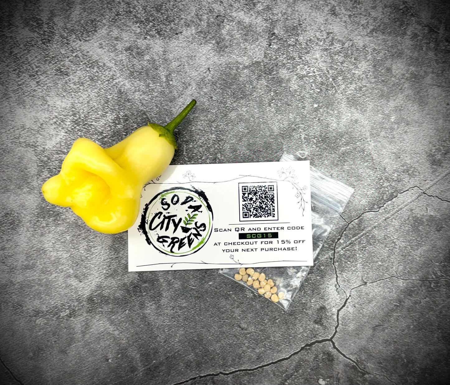 Aji Fantasy White Pepper Seeds