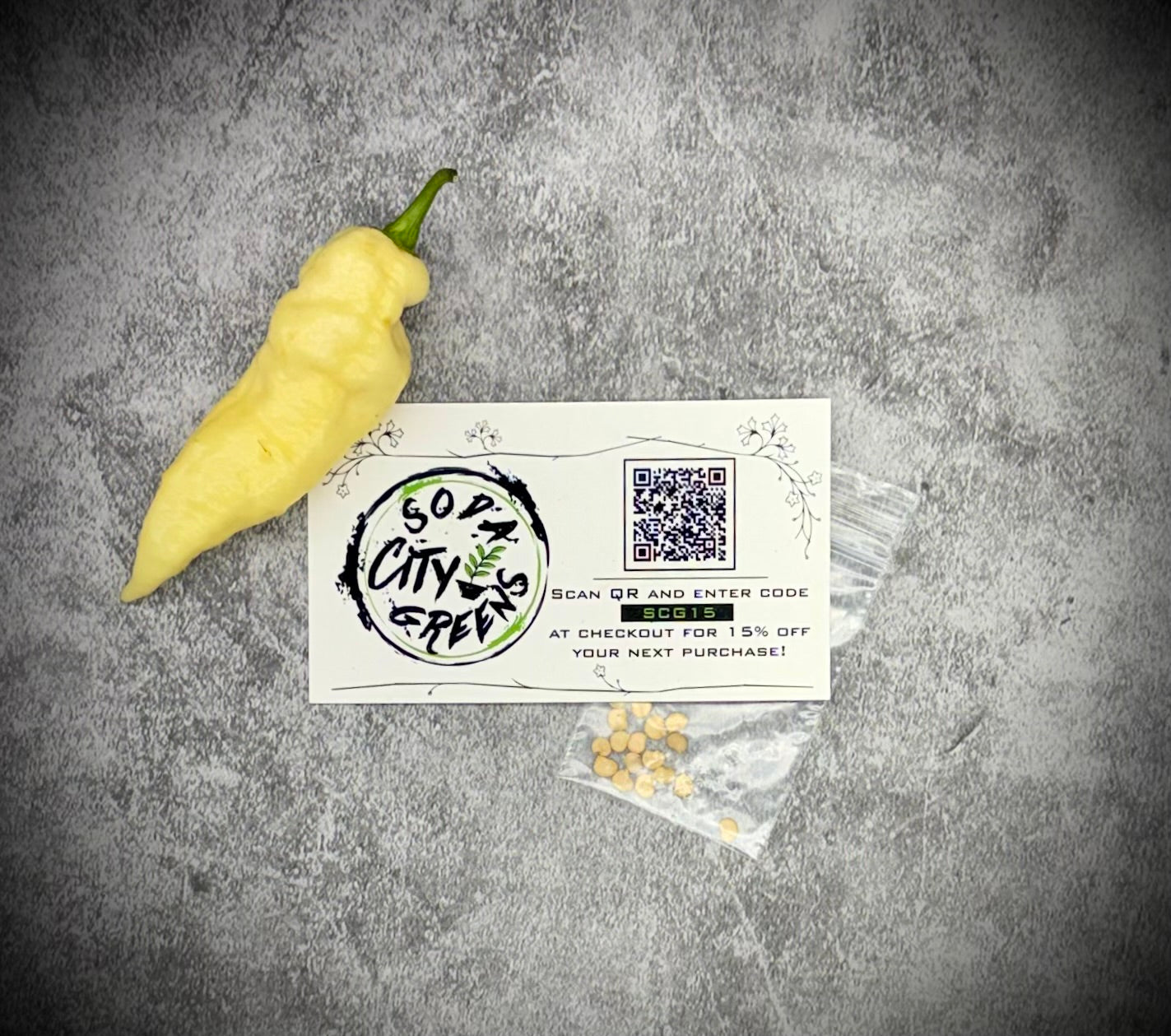Bear Tooth White Pepper Seeds