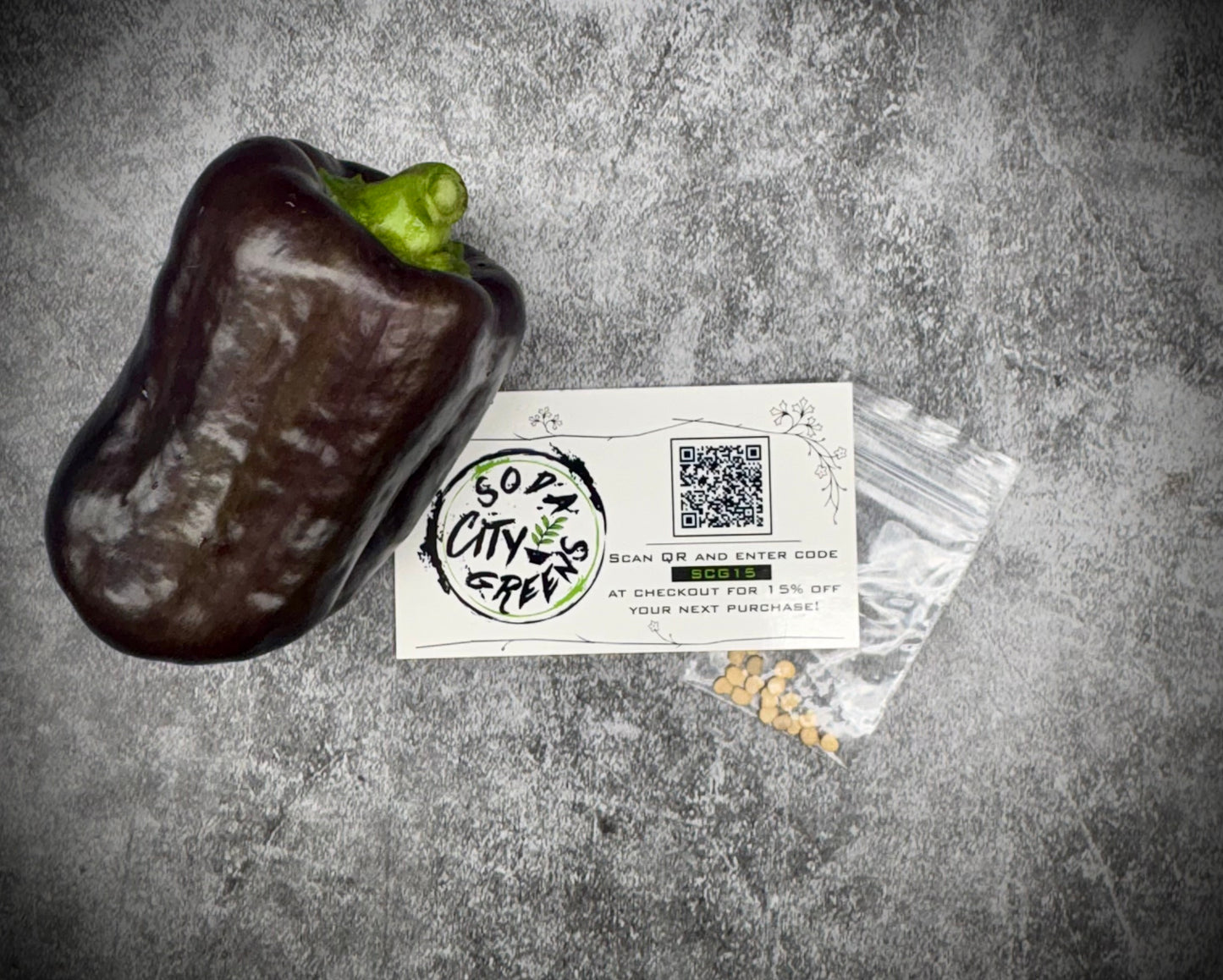 Purple Beauty Bell Pepper Seeds