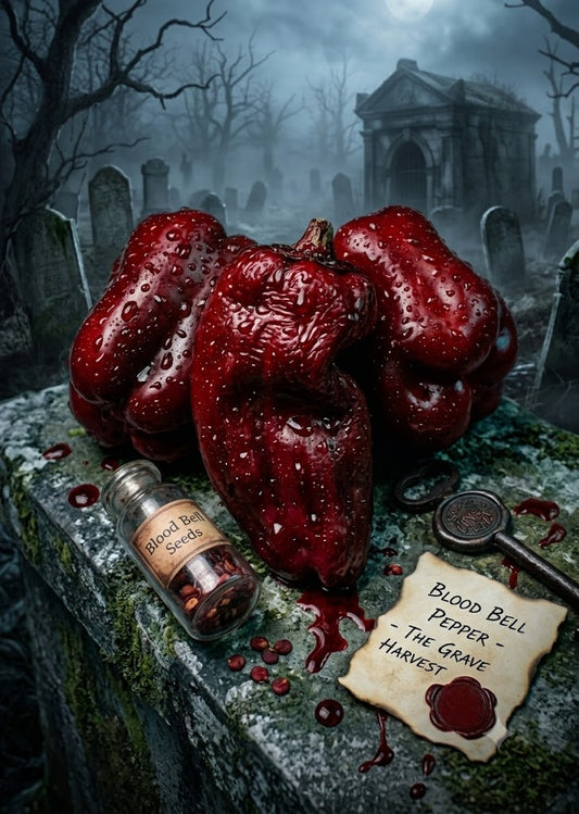 Blood Bell Pepper Seed- Sinister Pepper Series