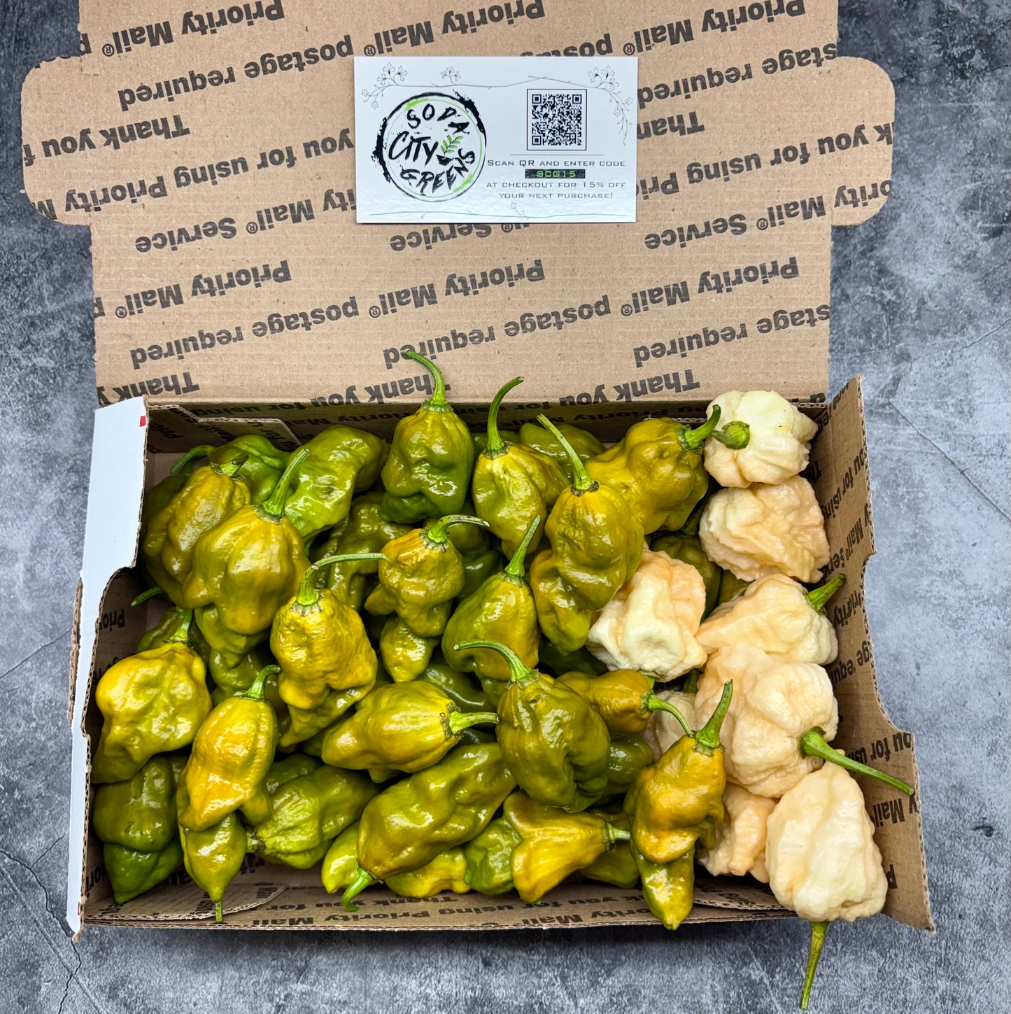 Fresh Pepper Boxes