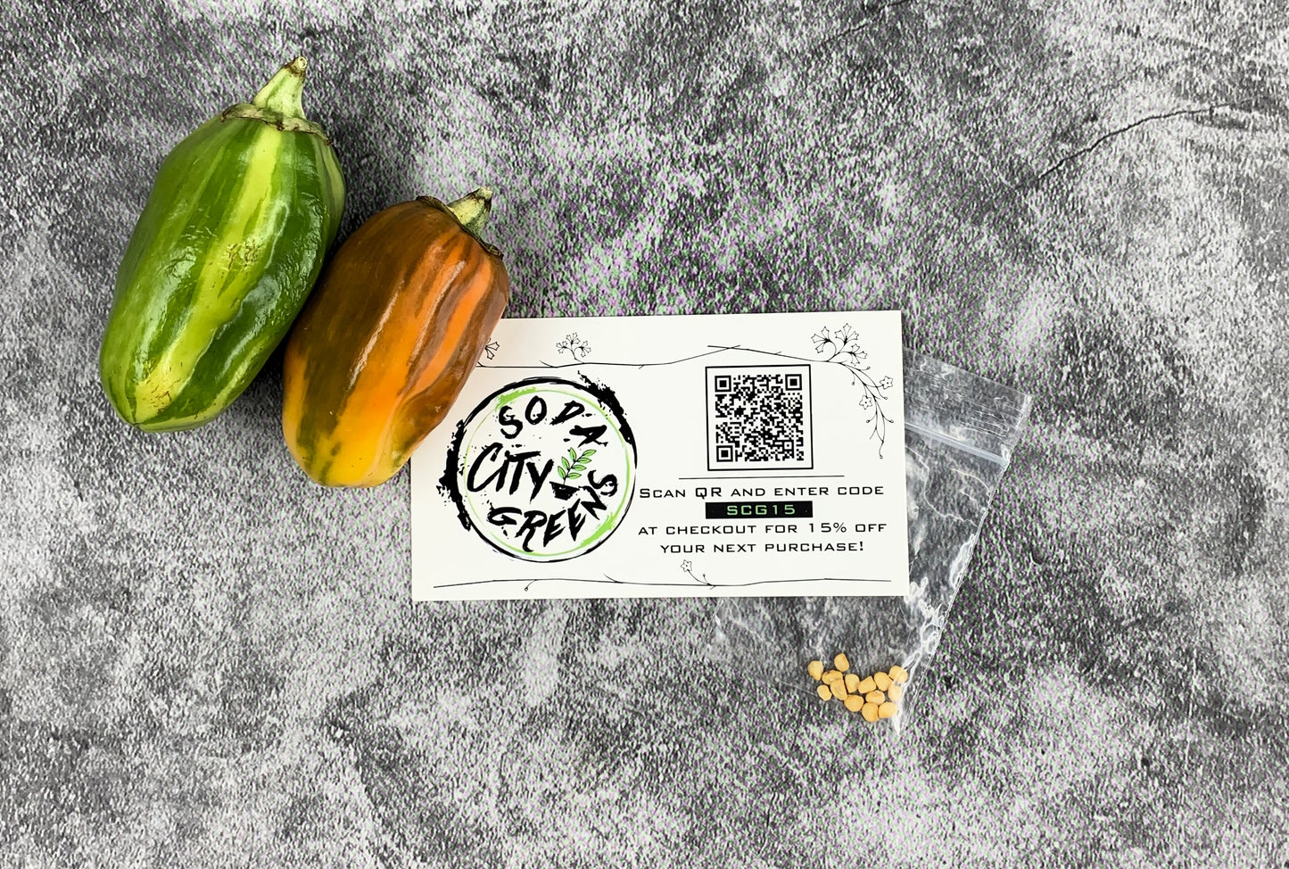 Candy Cane Variegated Pepper Seeds