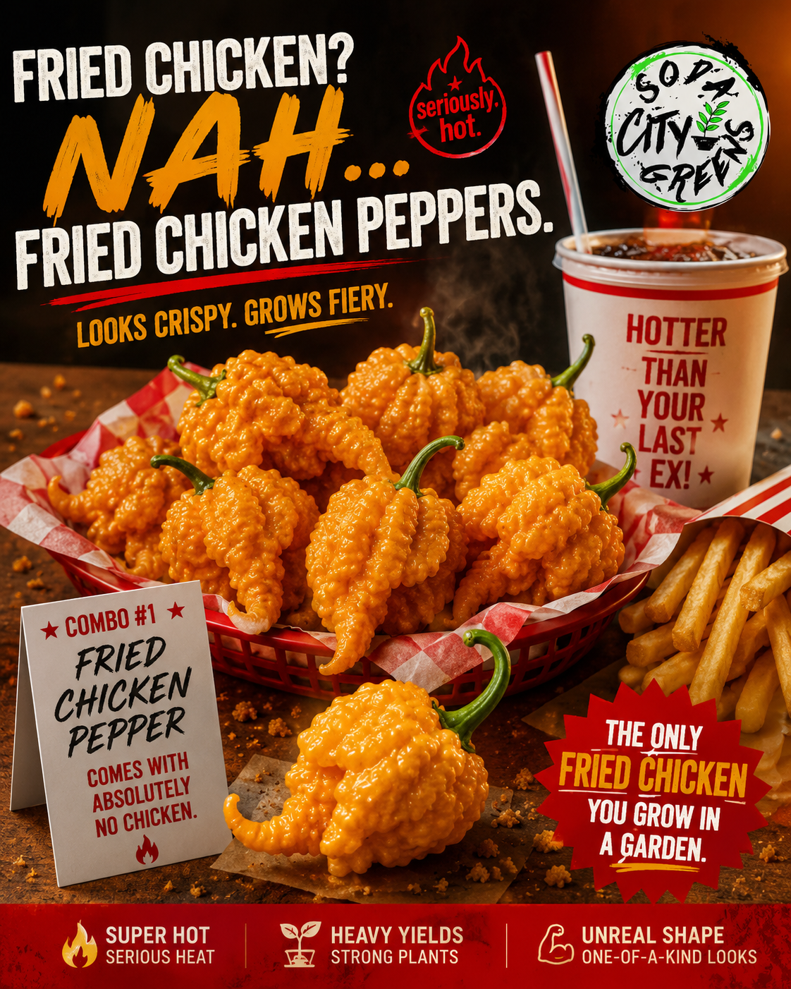 Fried Chicken Pepper Seeds