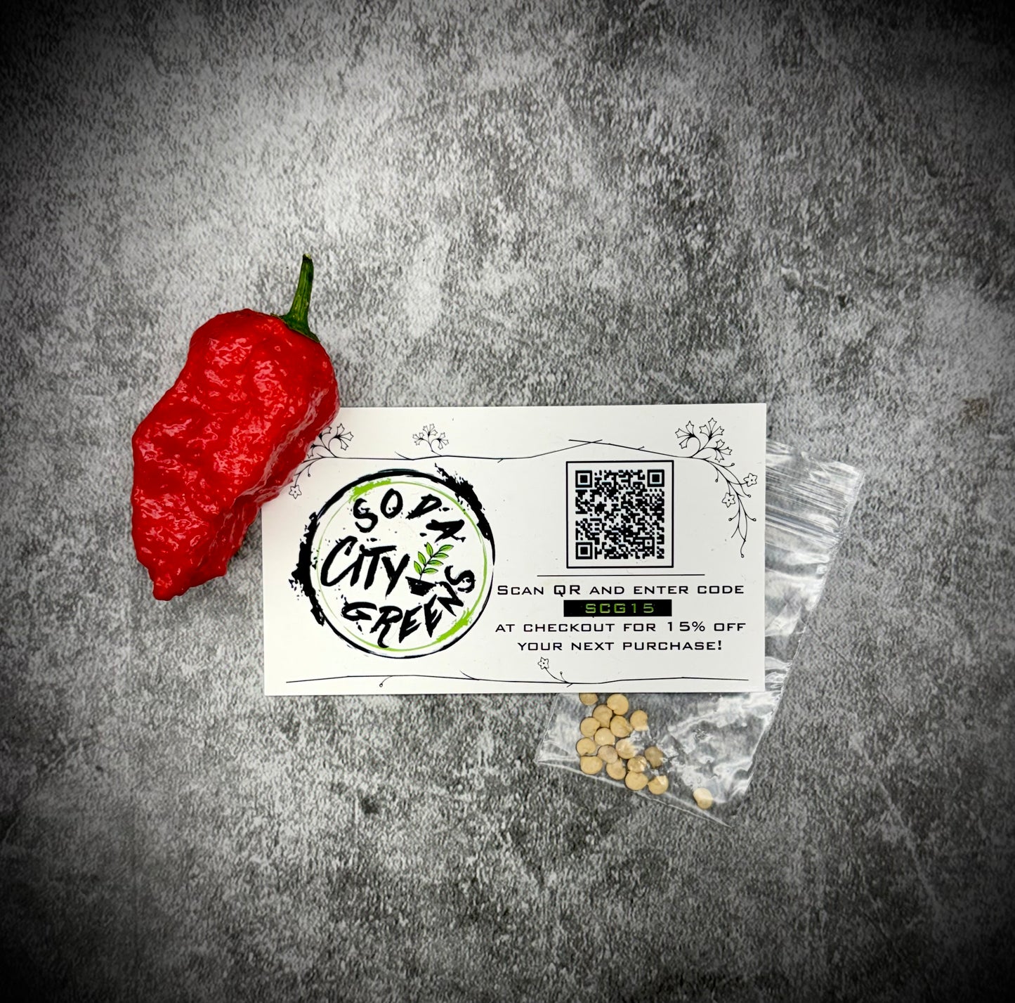Ghost Pepper (Bhut Jolokia) Seeds