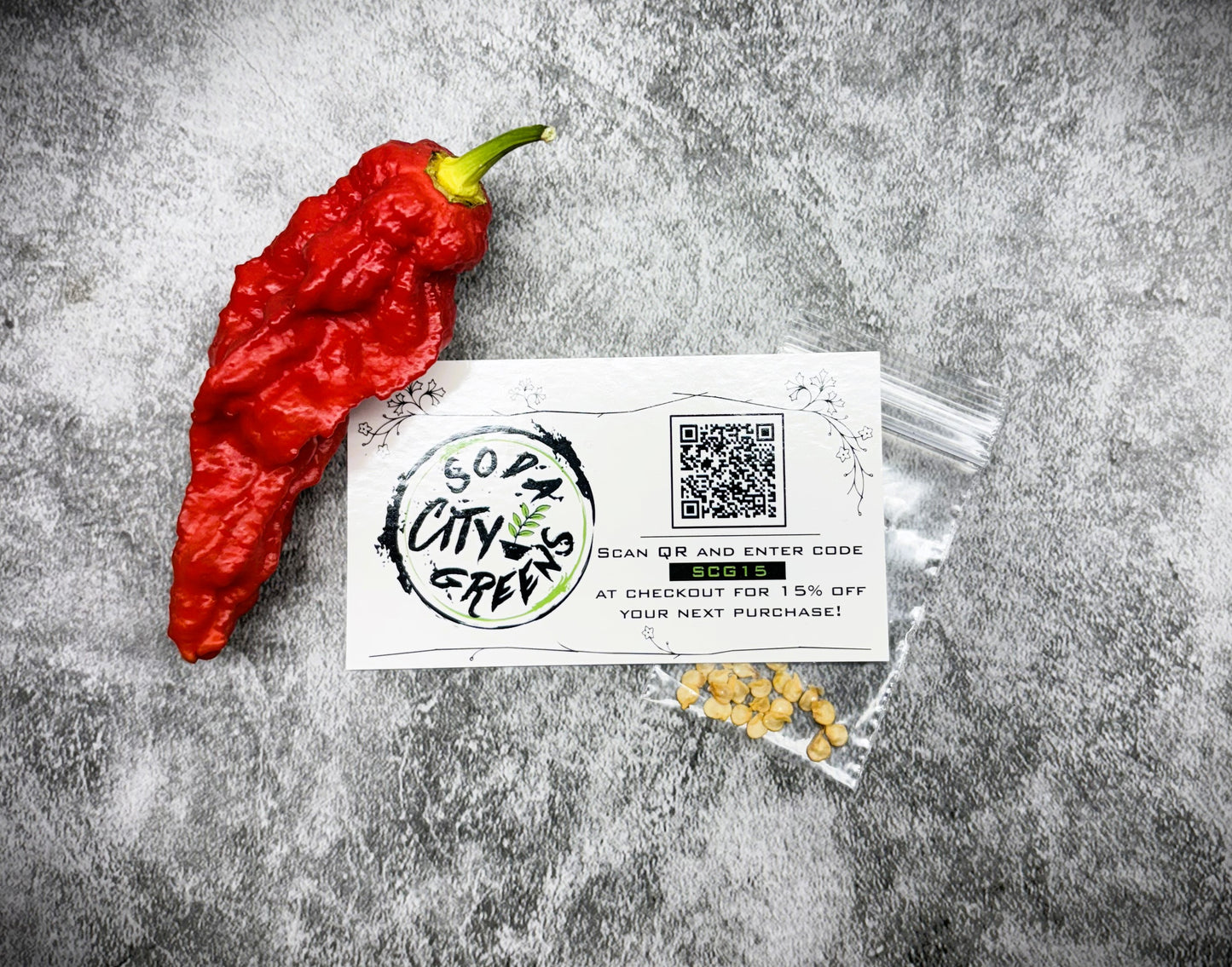Super Ghost Pepper Seeds
