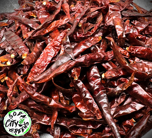 Dehydrated Thai Bird Pepper Pods