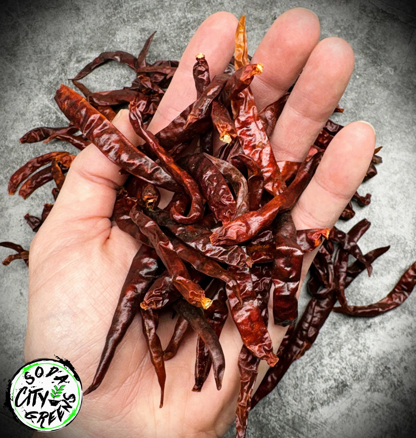 Dehydrated Thai Bird Pepper Pods