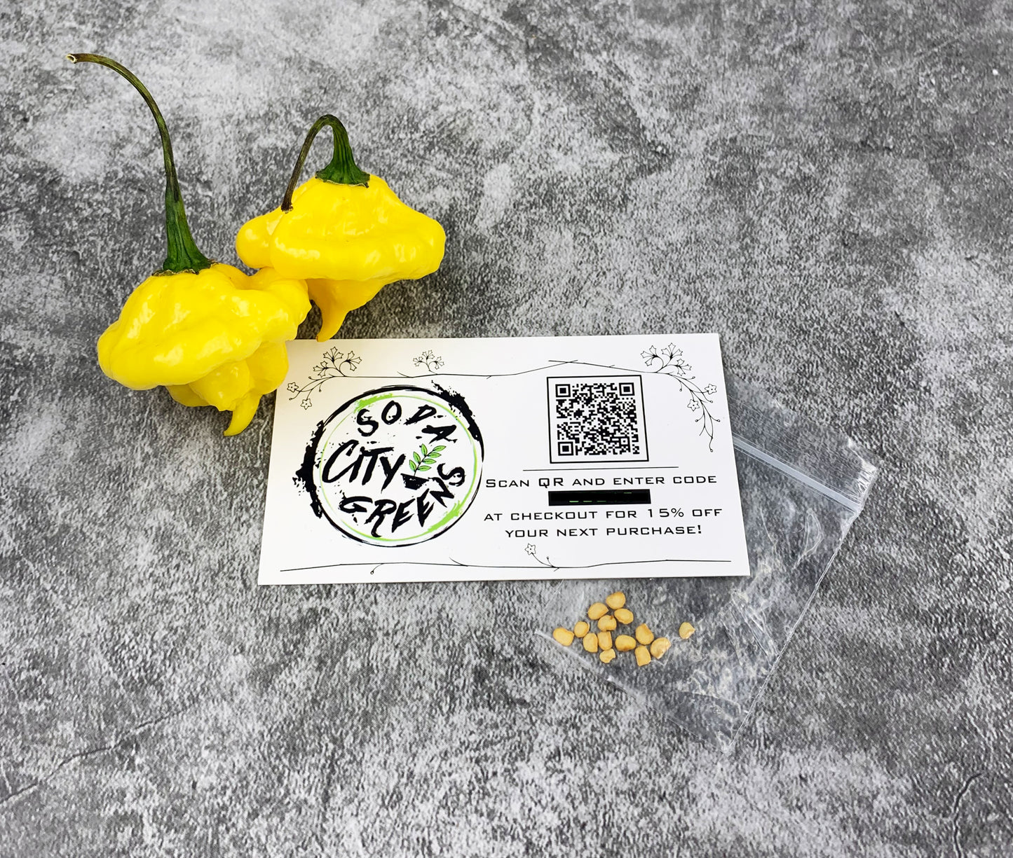 KS Lemon Starrburst KSLS Pepper Seeds