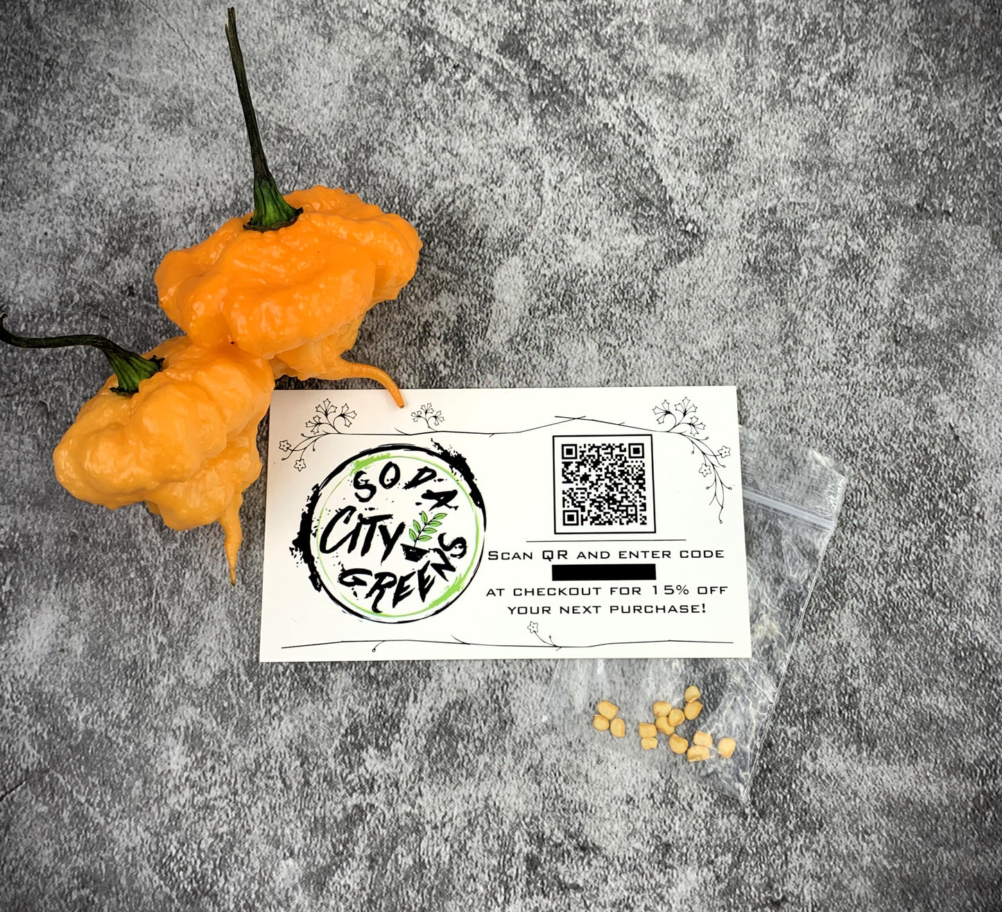 KS Peach Starrkist KSPS Pepper Seeds