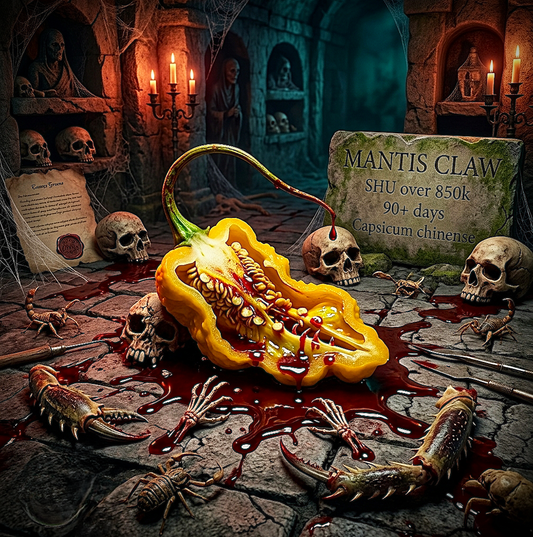 Mantis Claw Pepper Seeds- Sinister Pepper Series