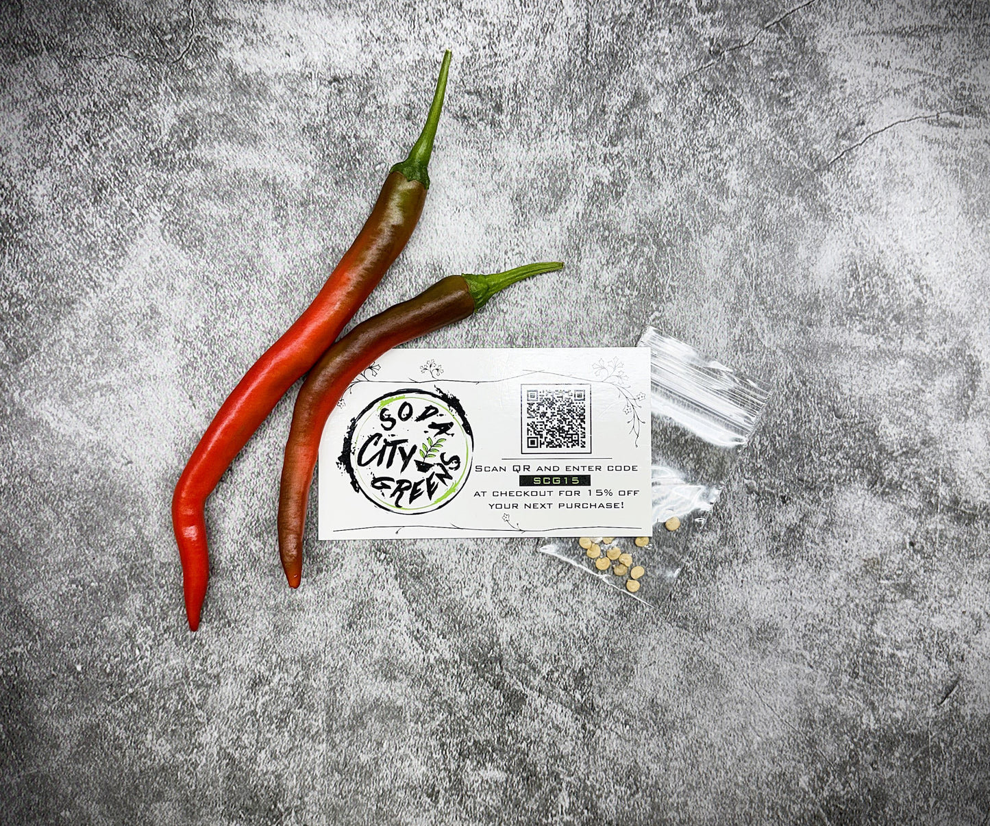 Mattahorn Variegated Pepper Seeds