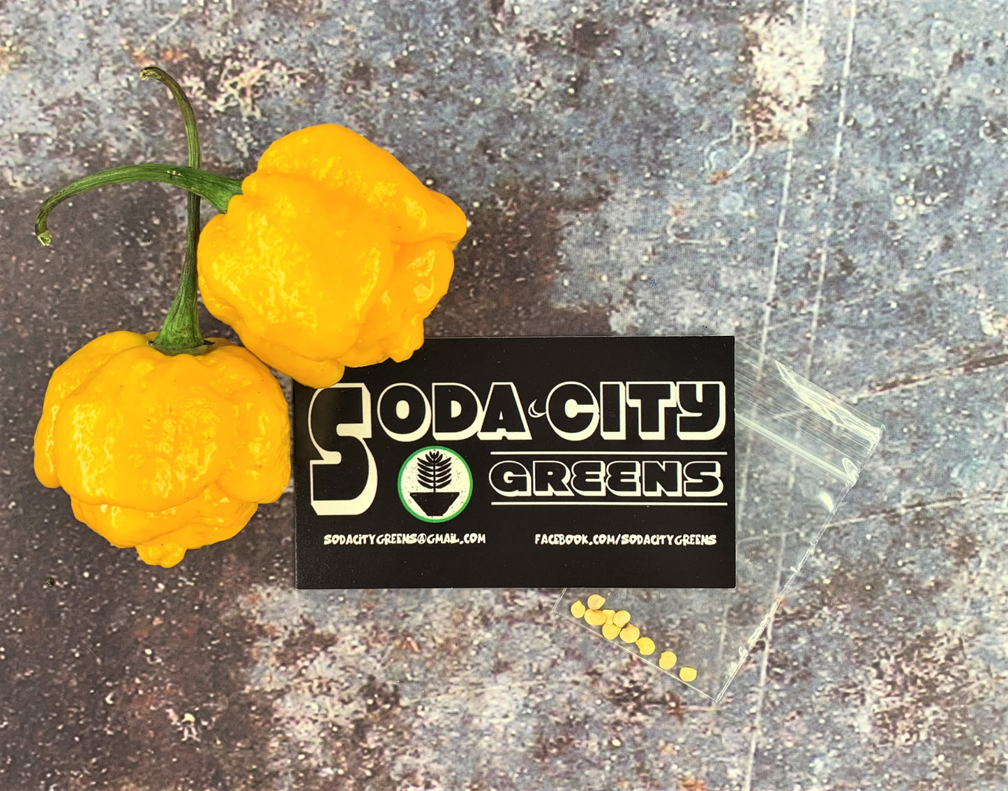 Yellow Moruga Scorpion Pepper Seeds