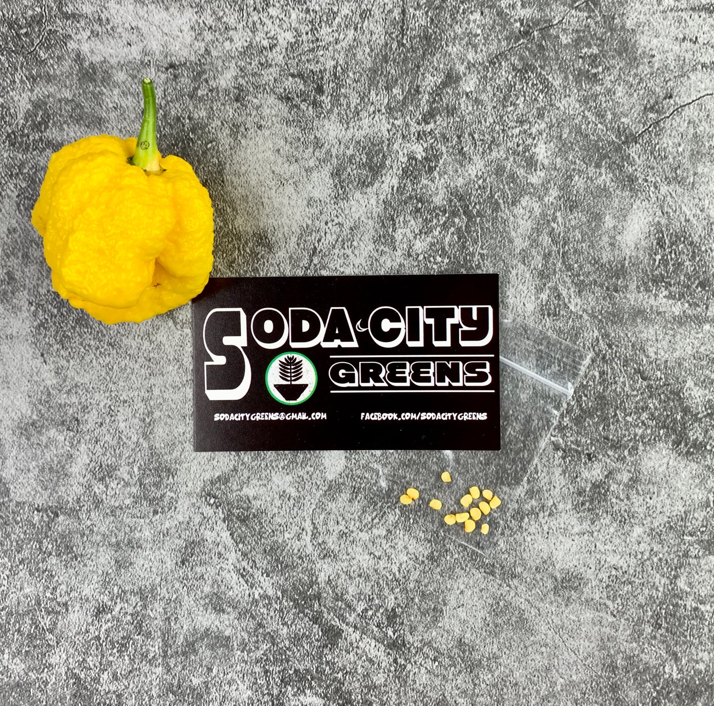 Yellow Moruga Scorpion Pepper Seeds