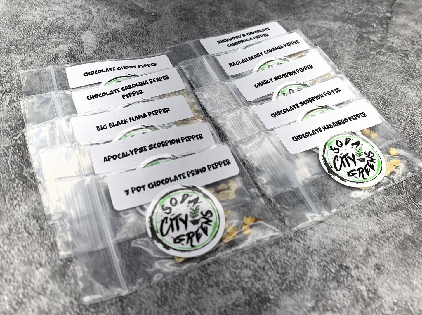 7 Pot Chocolate Primo Pepper Seeds