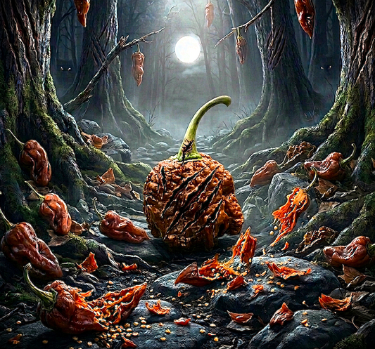 Naglah Beast Caramel Pepper Seeds- Sinister Pepper Series