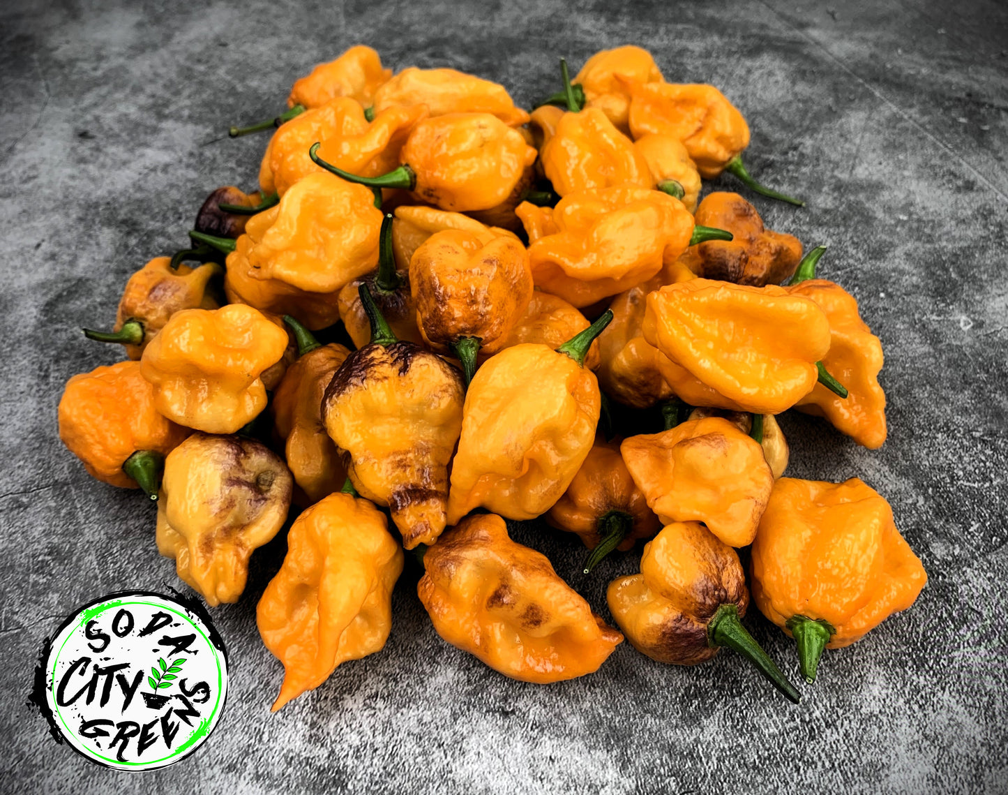 Pockmark Orange Pepper Seeds