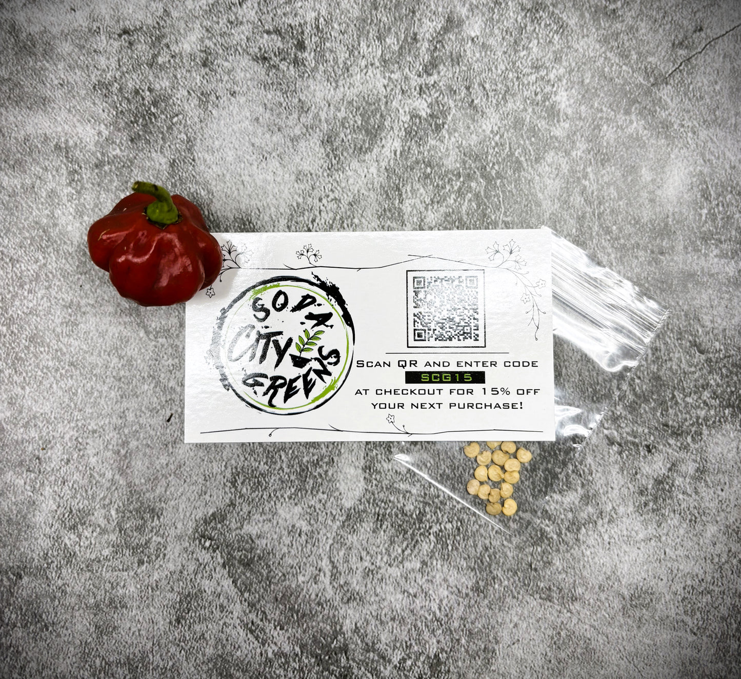 Caramel Scotch Bonnet Pepper Seeds