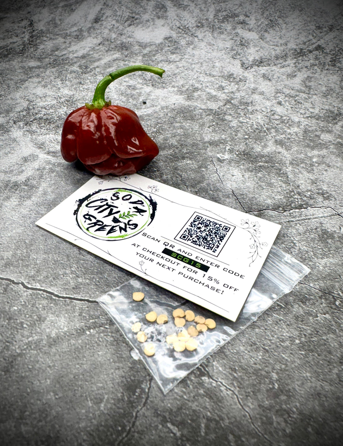 Chocolate Scotch Bonnet Pepper Seeds