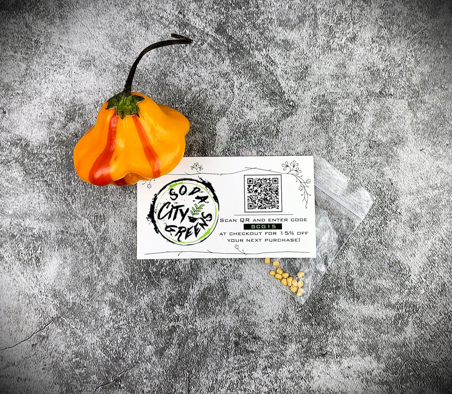 Tangerine Tiger Tropical Pepper Seeds