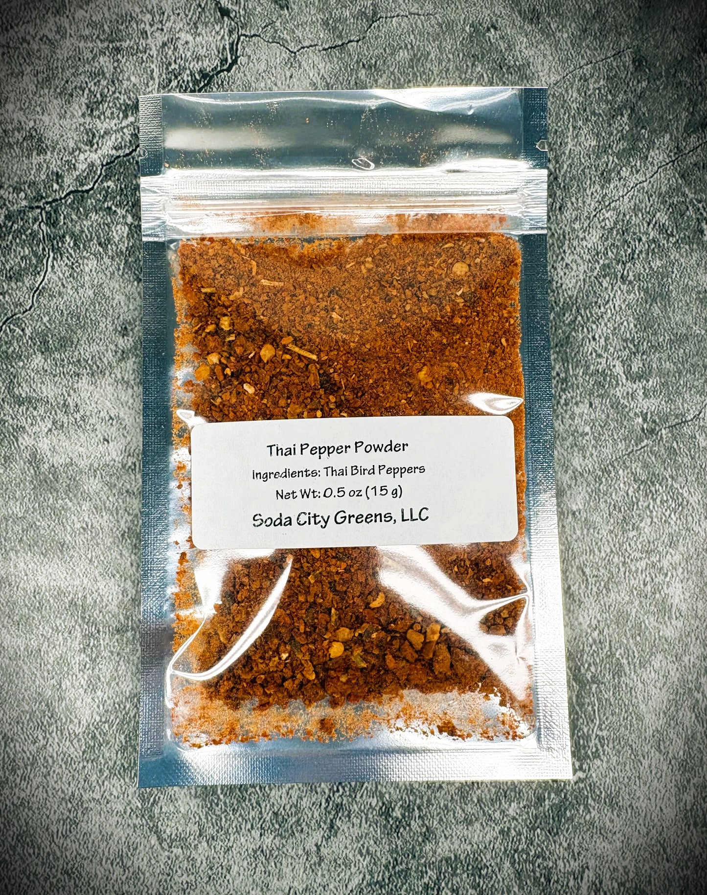 Dehydrated Thai Bird Pepper Pods