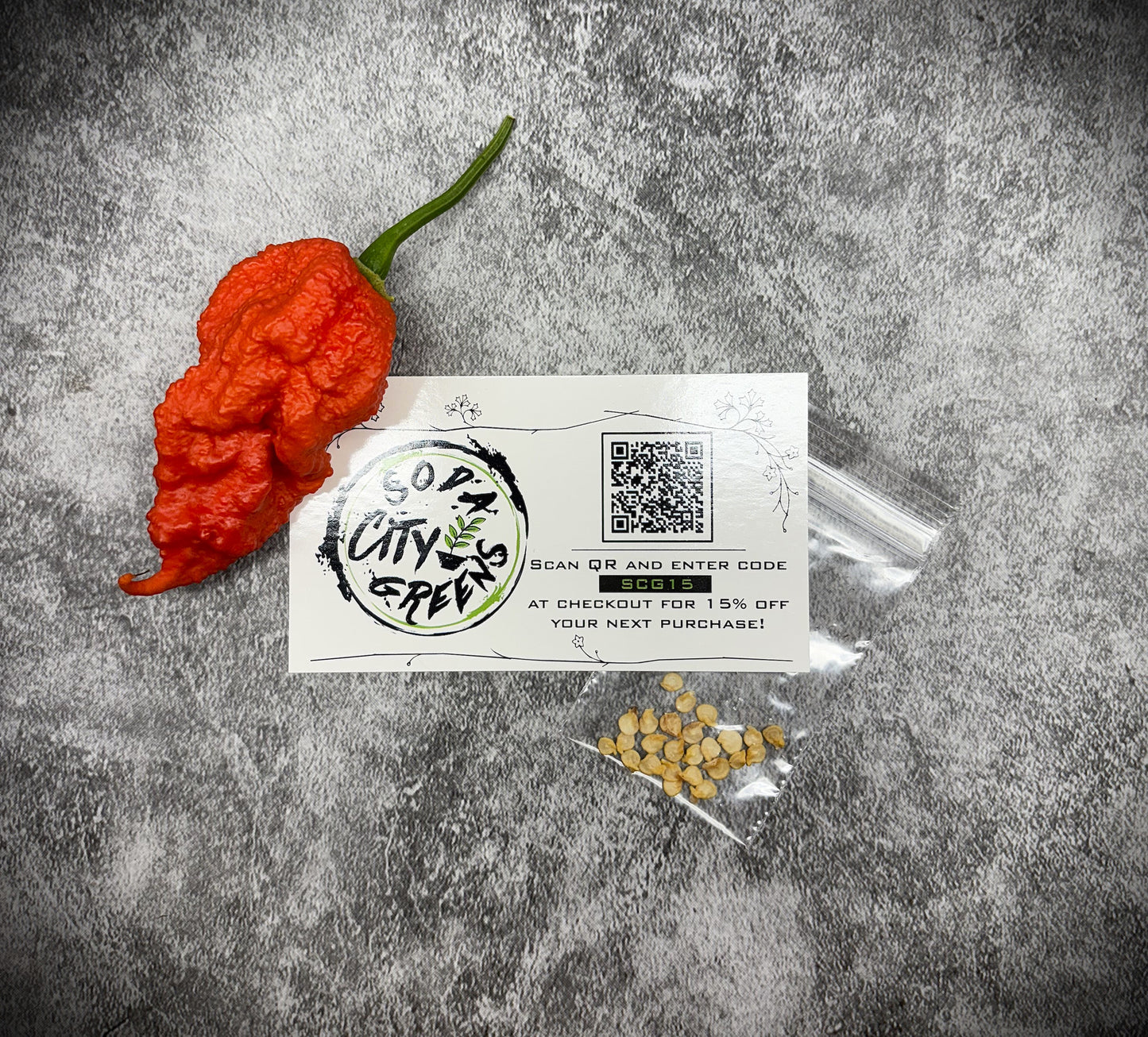 Red Tiberius Mauler Pepper Seeds