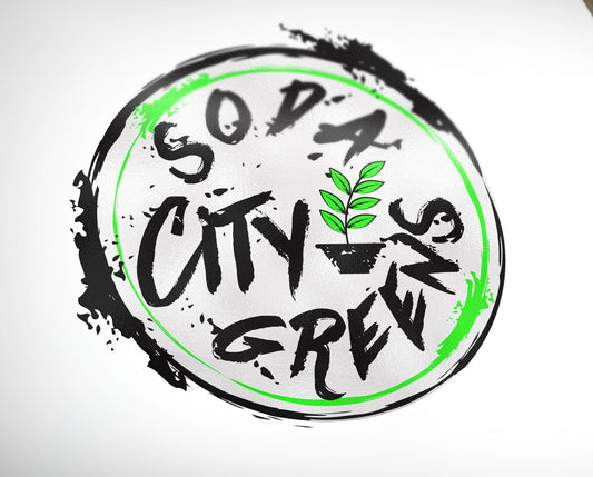 Soda City Greens Sticker (Logo)