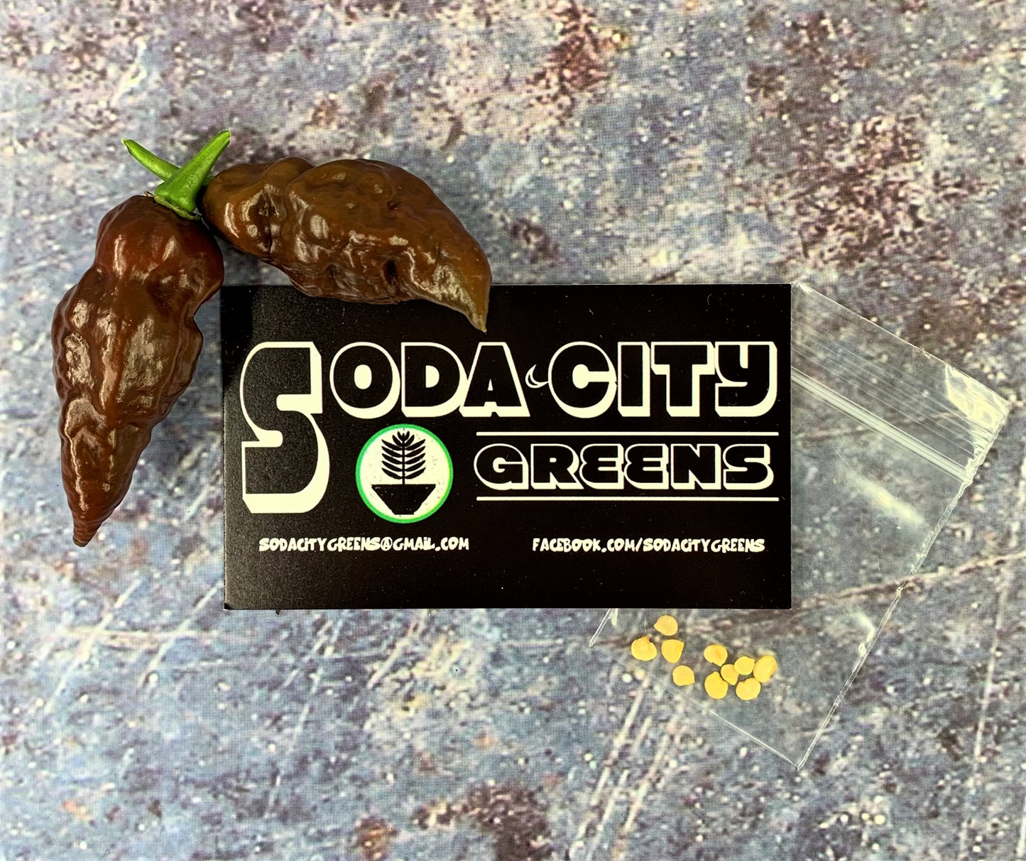Chocolate Ghost Pepper Seeds