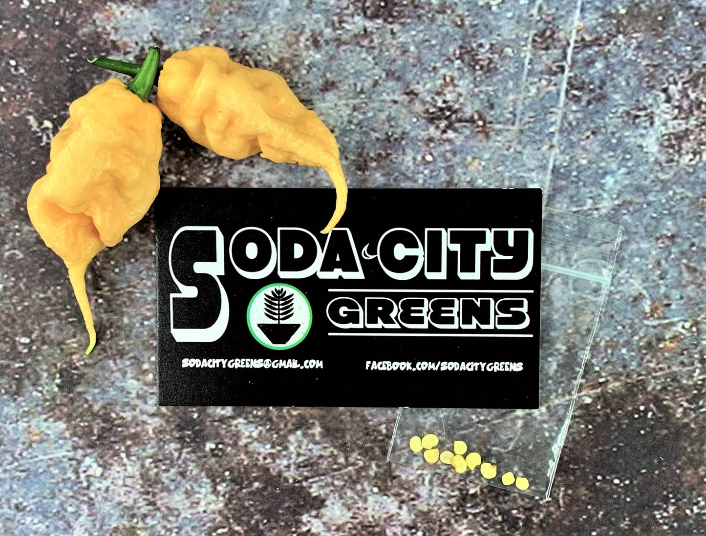 Jay's Peach Ghost Scorpion JPGS Pepper Seeds