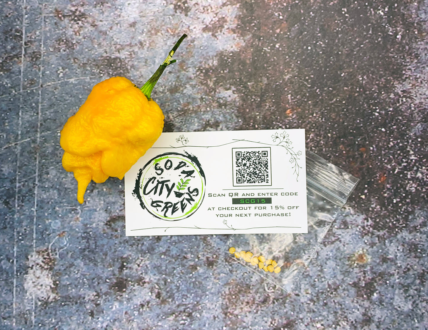 Yellow T Rex Pepper Seeds